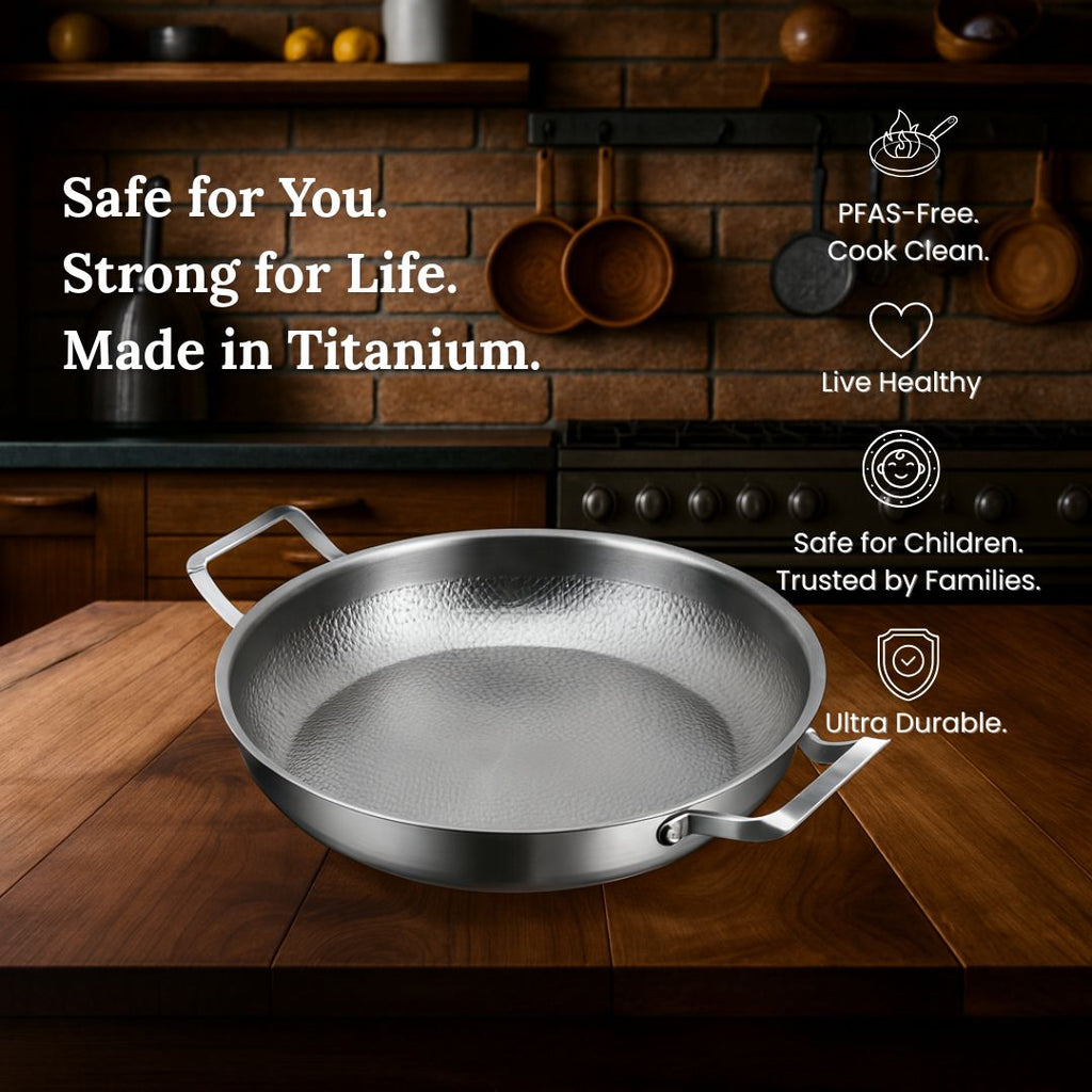 Titanium Two-Handled Sauté Pan