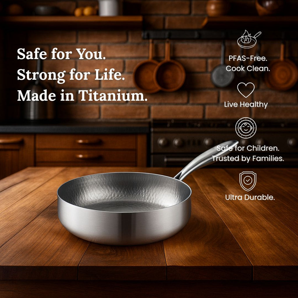 Everyday Cooking Set: 2 Pans + Utensils Set