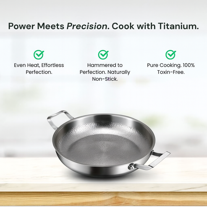 Titanium Two-Handled Sauté Pan