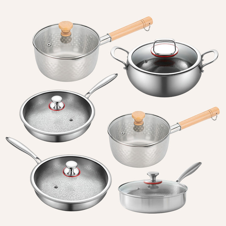 Titanium Ultimate Pots & Pans Set